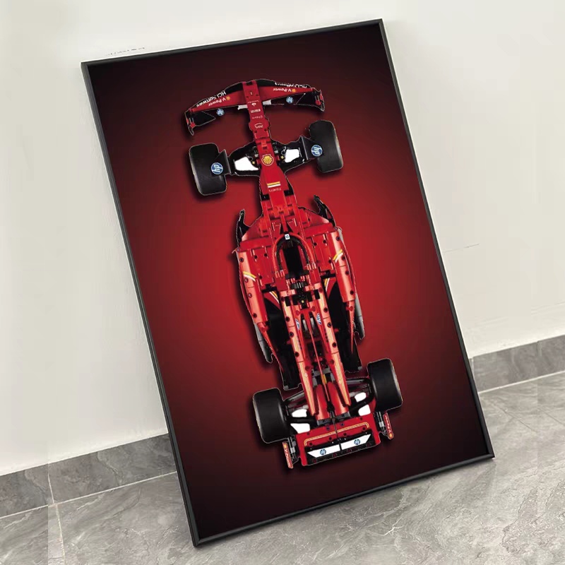 NEW Display Wallboard for Lego - Model Kit Ferrari review and price