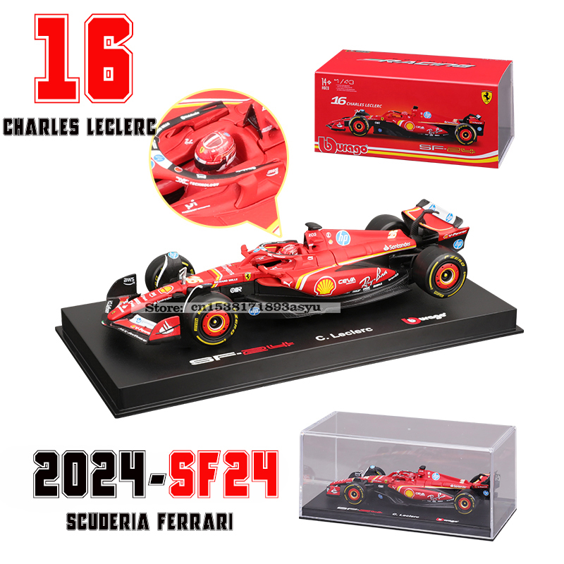 Bburago 1:43 f1 2024 Ferrari S - Model Kit Ferrari review and price