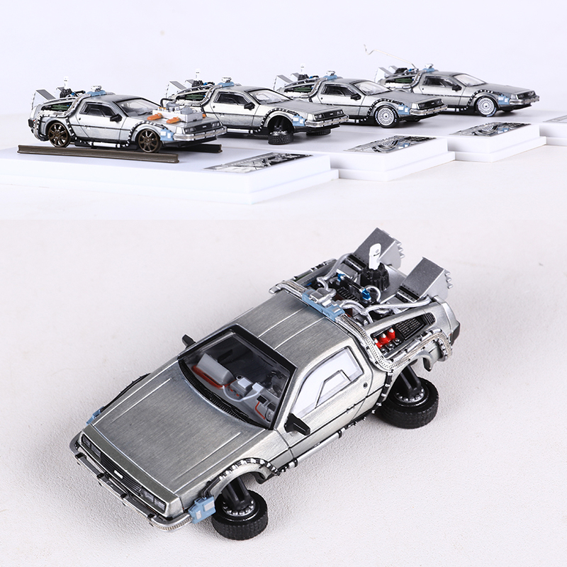 MJ 1:64 DeLorean DMC I II III  - Model Kit Ferrari review and price