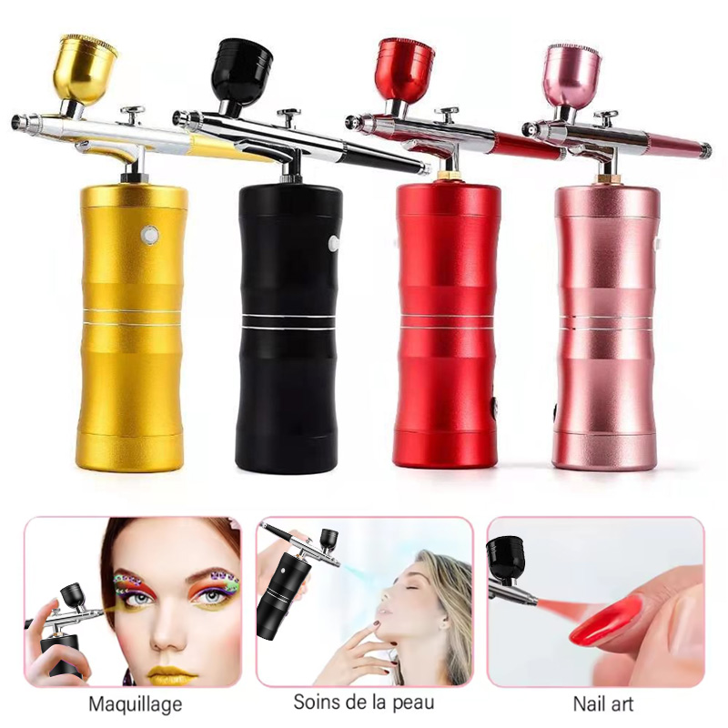 Oxygen Spray Mini Air Compress - Airbrush Compressor Kit review and price
